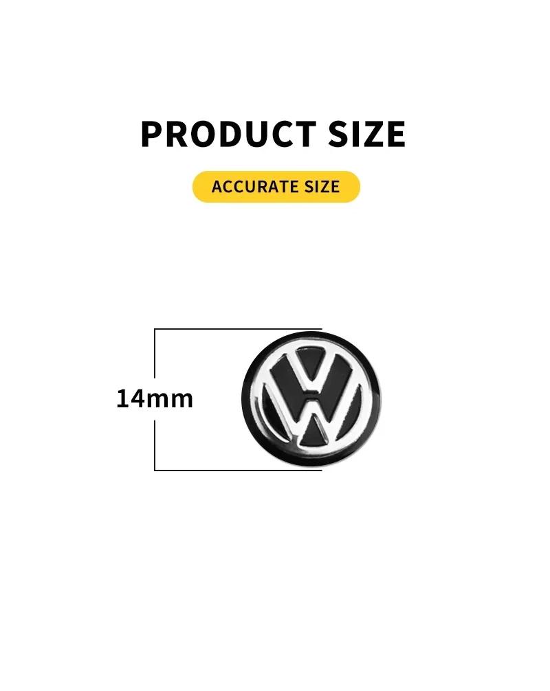 Product Introduction of Car Key Badge Emblem Replacement Car Key Stickers For Volkswagen VW Polo Passat B5 B6 B7 T4 T5 Golf 4 5 6 Tiguan Jetta GTI 6