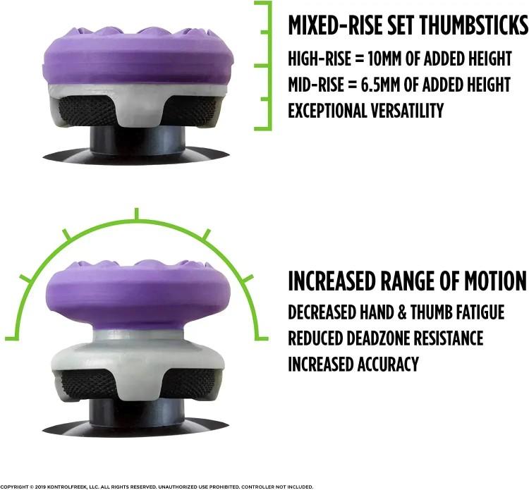 Product Introduction of New PS5, COD, Freek Galaxy,  performance thumbsticks, Grip, performance, accuracy, call of duty compatible, for black ops modern warfare, warzone, gaming sticks, advantage, analog sticks, increased motion range, pro gamer, Accessories  Rubber Smart wirele 10