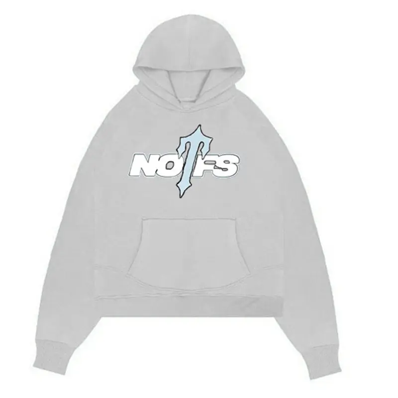 American Retro NOFS Printed Y2k Sports Suit Loose Casual Hooded Sweatshirt Autumn and Winter Men's and Women's Casual Trousers 5