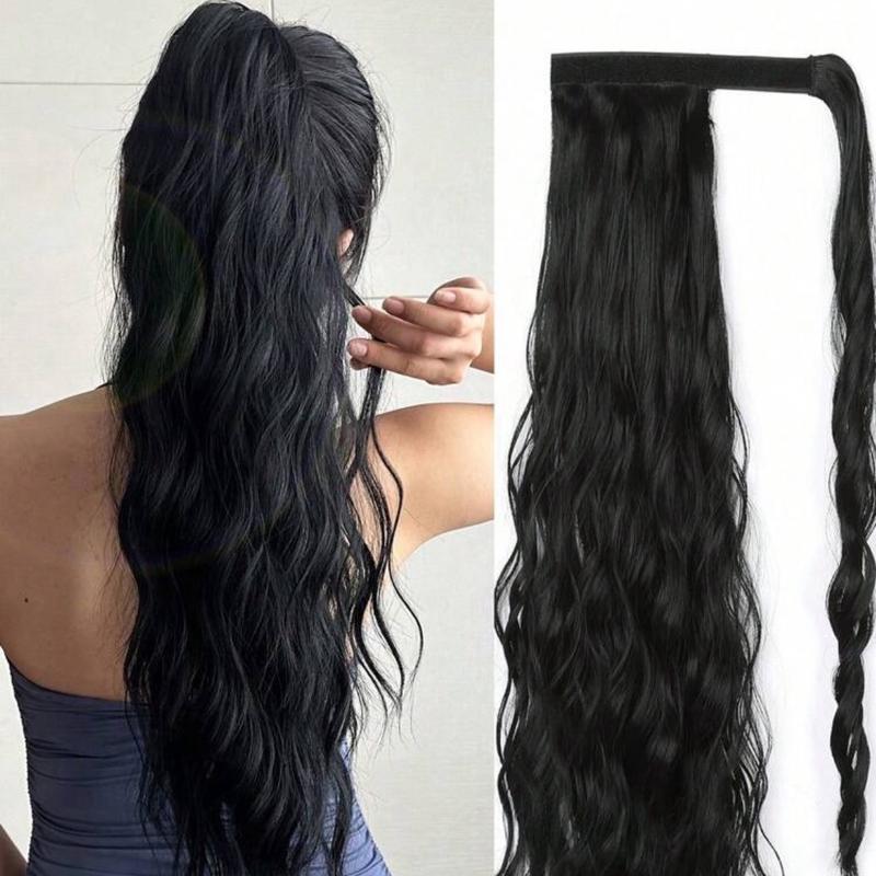 Clip on Ponytail - 24 inches | easy to use | available in multiple lengths blonde blonde 5