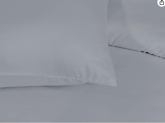 AR Ware Plain Microfiber Breathable Duvet Sets Washable All Sizes Single Double King Size and Super King White 6