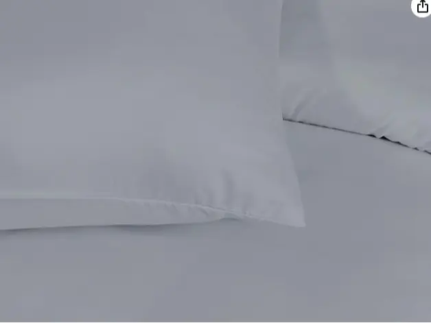AR Ware Plain Microfiber Breathable Duvet Sets Washable All Sizes Single Double King Size and Super King White 6