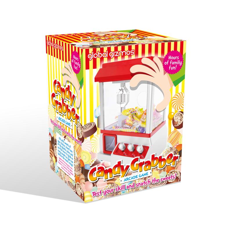 Mini Candy Grabber Refillable 3 Joysticks Grabbing Claw Coins Money Arcade Game 0
