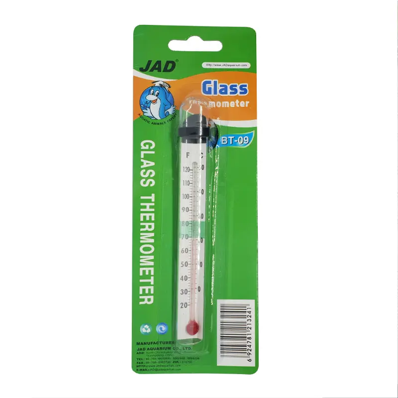 JAD Analogue Glass Aquarium Thermometer BT-09 0