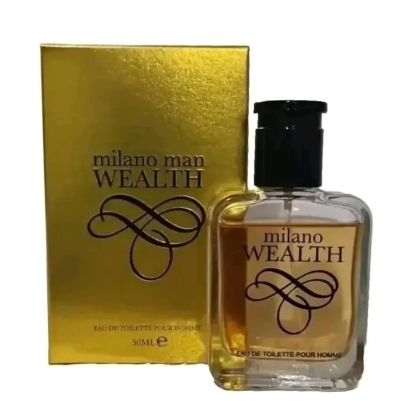 Millano Man Fragrances 3x50ml - Wealth, Milano Man, L'eau Bleue 2