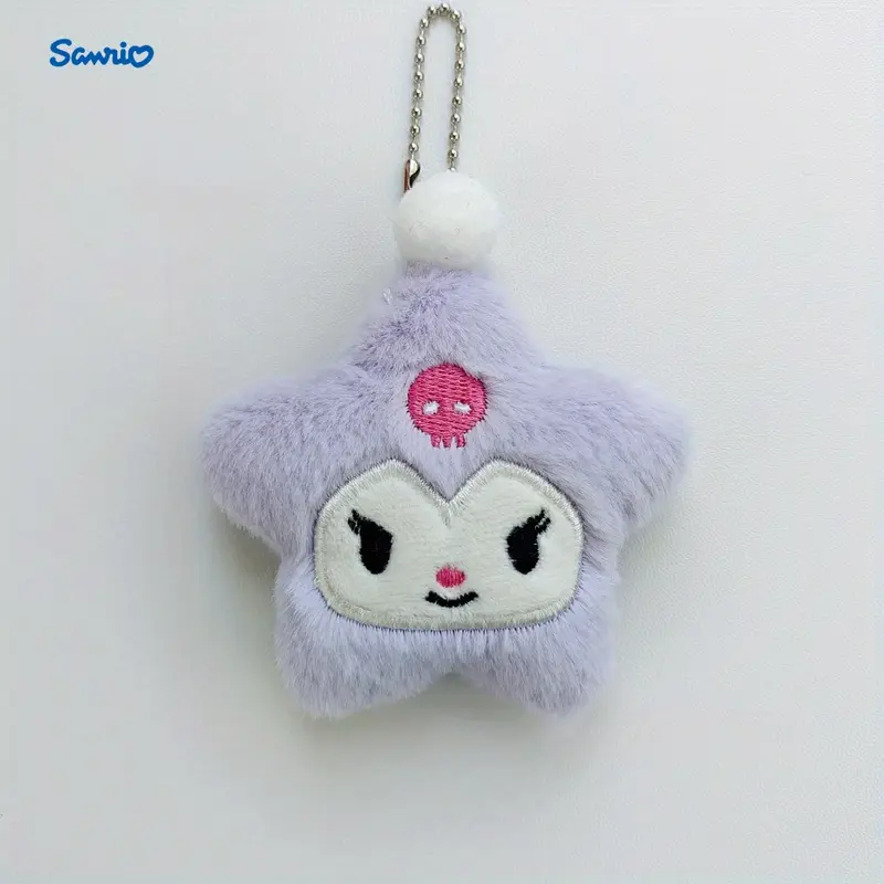 Sanrio New Style Plush Cartoon Sanrio Doll Hanging Star Melody Jade Guilo Mi Style Bag Pendant Halloween Party Decoration Pendant Party Decorative Kawaii Ornament Gift Birthday Gift, Sanrio 6