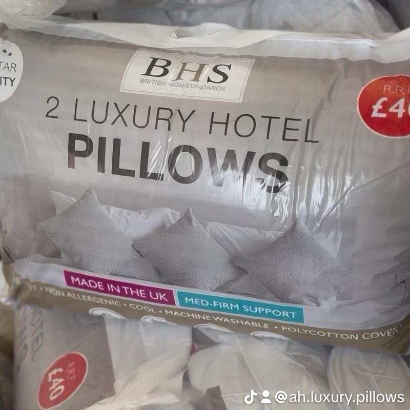 Pack of 4 AH Luxury  Pillows,for the best Comfy sleep machine wash breathable pillows & bed wedges hotel pillows pillow perfection 1