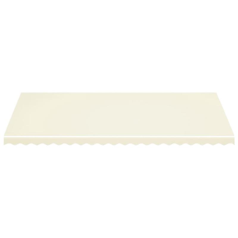Replacement Fabric for Awning Cream 5x3.5 m 2