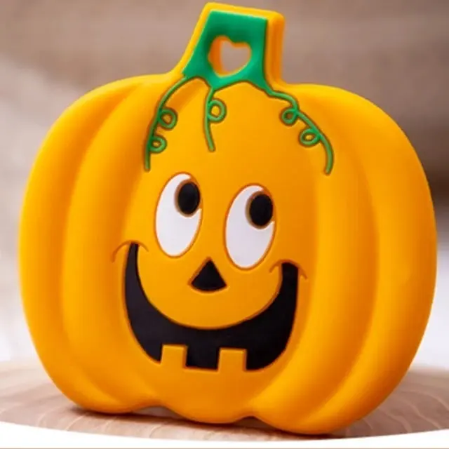 Pumpkin Silicone Teether