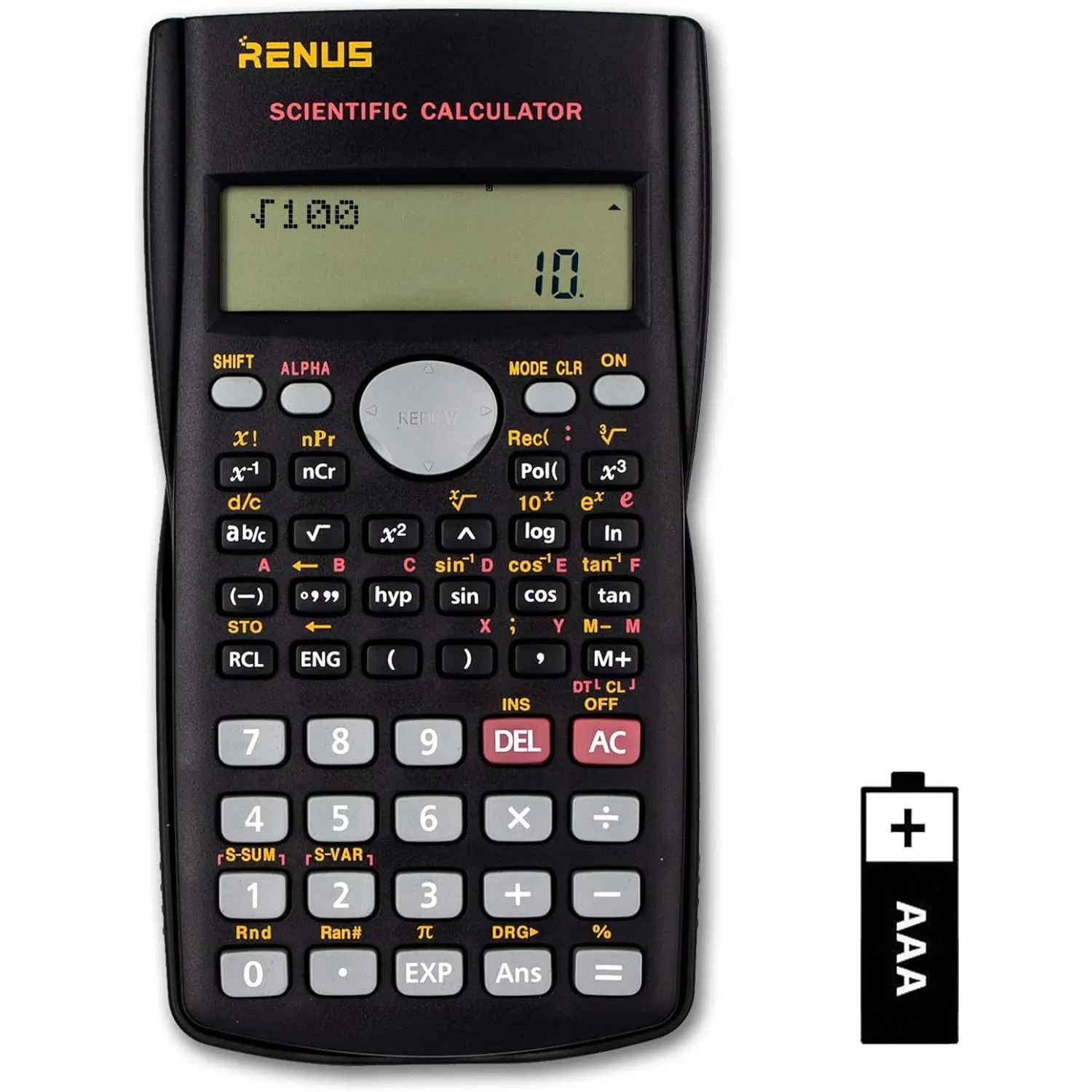 2-Line Engineering Scientific Calculator Function Calculator for Student and Teacher