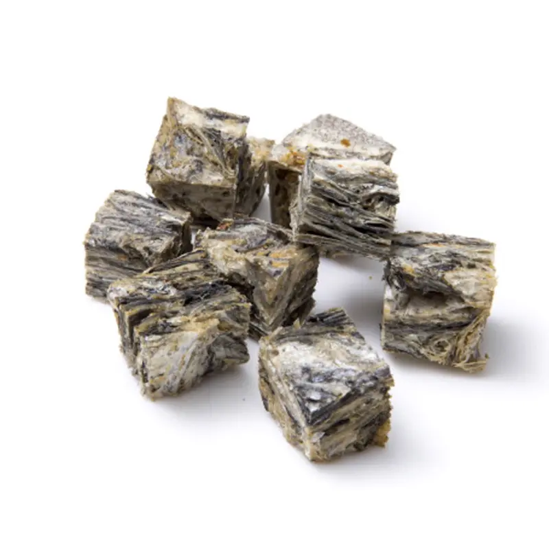 Fish Skin Cubes for Dogs - Natural and Healthy Treats 0