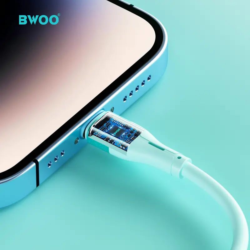 Minimalist Silicone Data Cable X280L (Lightning) Electronic Smartphone Cellphone Mobile Cable Charger Charging 5