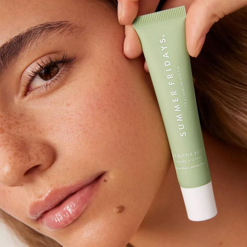 Product Introduction of Summer Fridays Vanilla Beige Lip Balm Mini Lip Gloss Set Moisturizing Transparent Smooth Soft Tube Mirror Lipstick Makeup Set Moisturizer Cosmetic 15