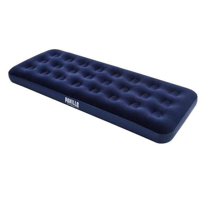 Bestway Double Airbed Flocked Camping Inflatable Mattress Blow Pump Up Air Bed 5
