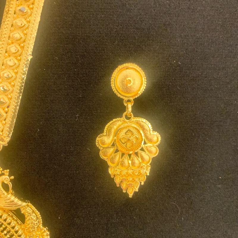 Md 019 Gold Plated Long Necklace for Women - Fashion Accessory 3