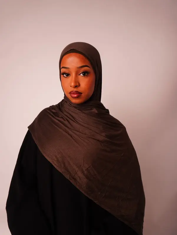 2 For £12 Turkey Premium Double-Stitched Stretchy Jersey Hijab 2