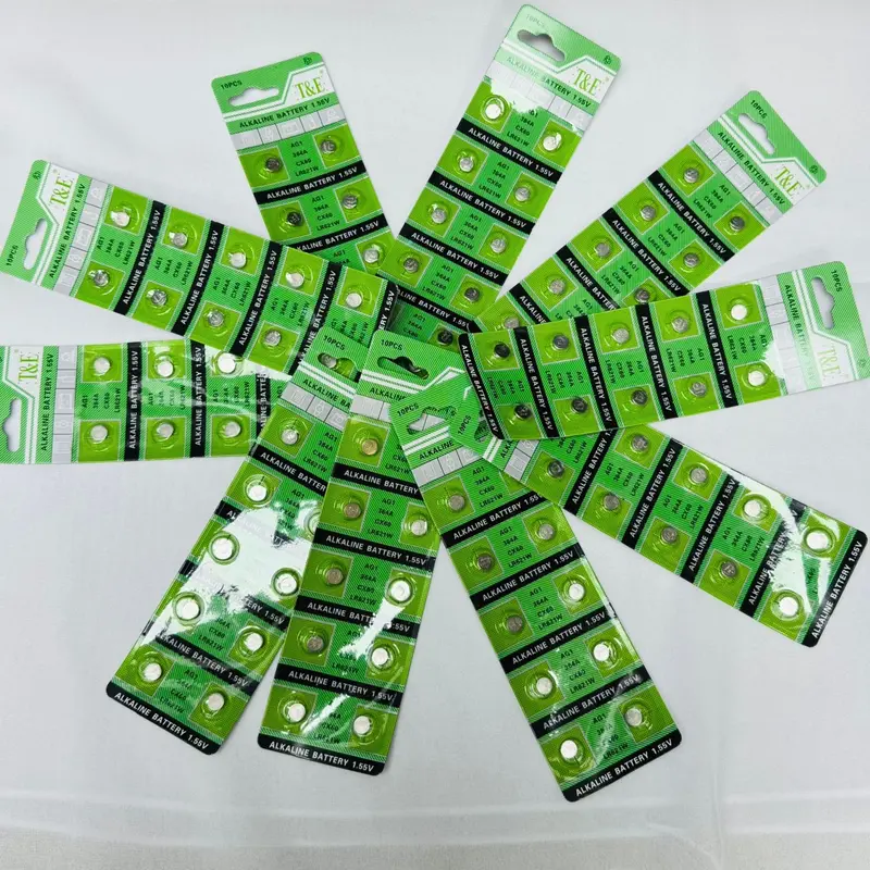 100x AG1 364 Alkaline 1.5v Battery LR60 LR621 SR621W Coin Cell Remote Watch Accessories Phone Smartphone 7