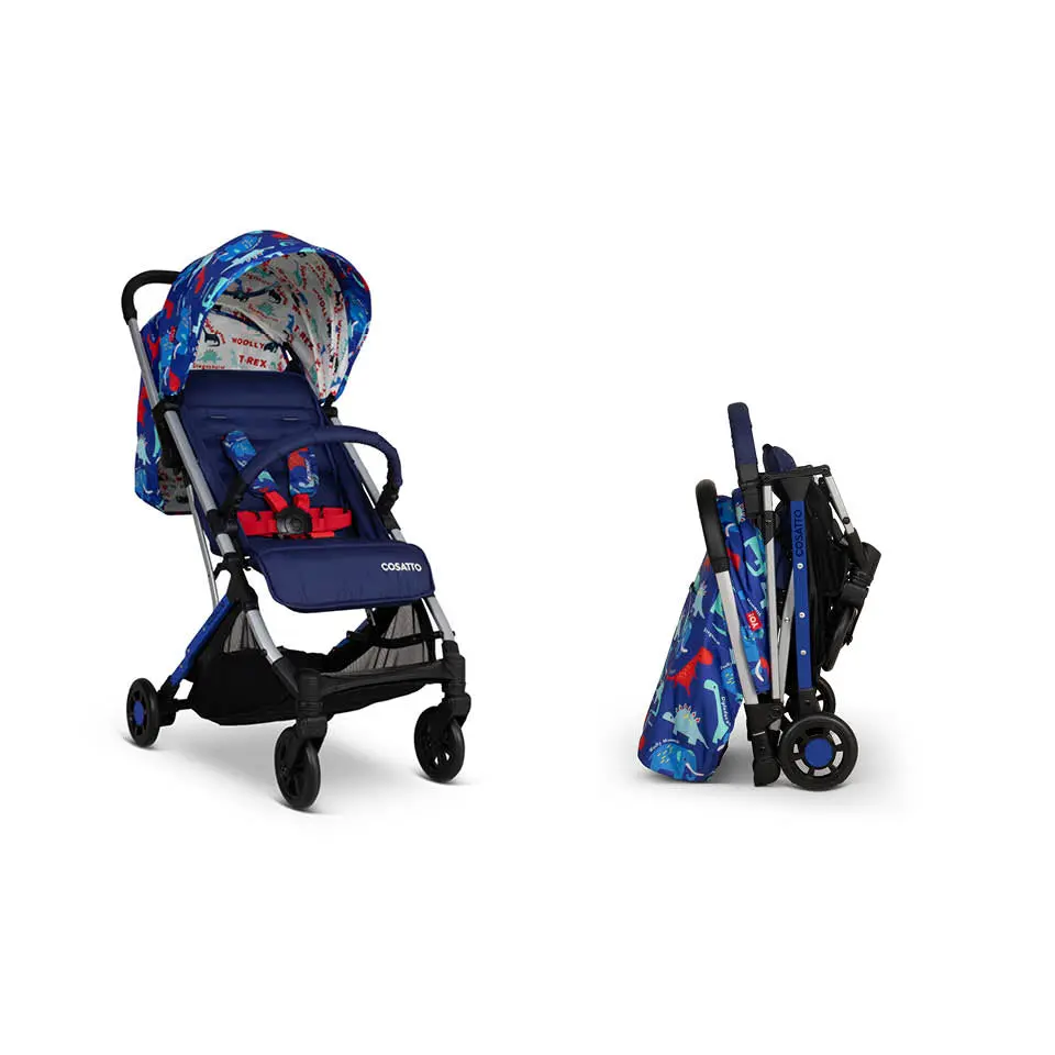 Yo! Airline Approved Stroller Dino Bright - Ultra Compact Travel Buggy