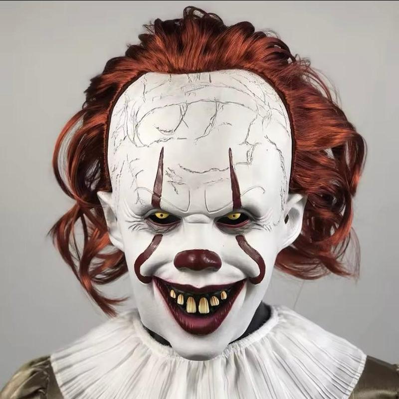 Pennywise Halloween Mask – Perfect Clown Mask for the Ultimate Scary Costume Comfortable 1