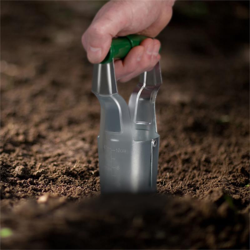 Garden Allotment Gardening Bulb Planter with Easy Grip Handle and Side Depth Gauge - Ideal For Planting Bulbs and Bedding Plants 1