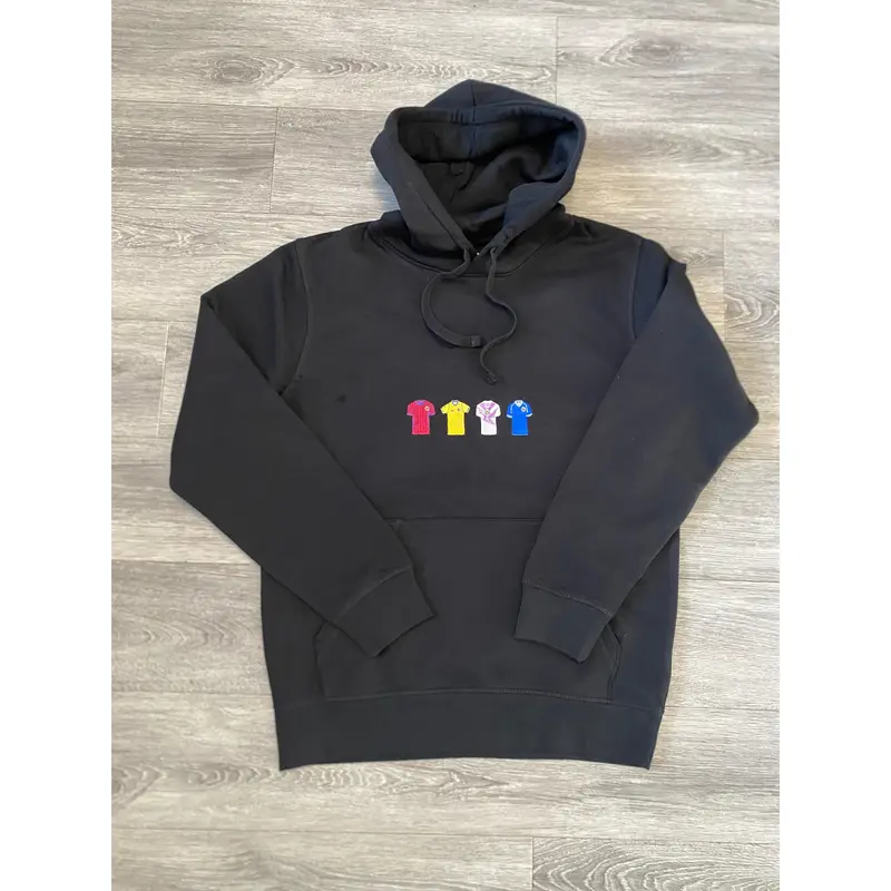 Scotland Retro Strip Hoodie 0