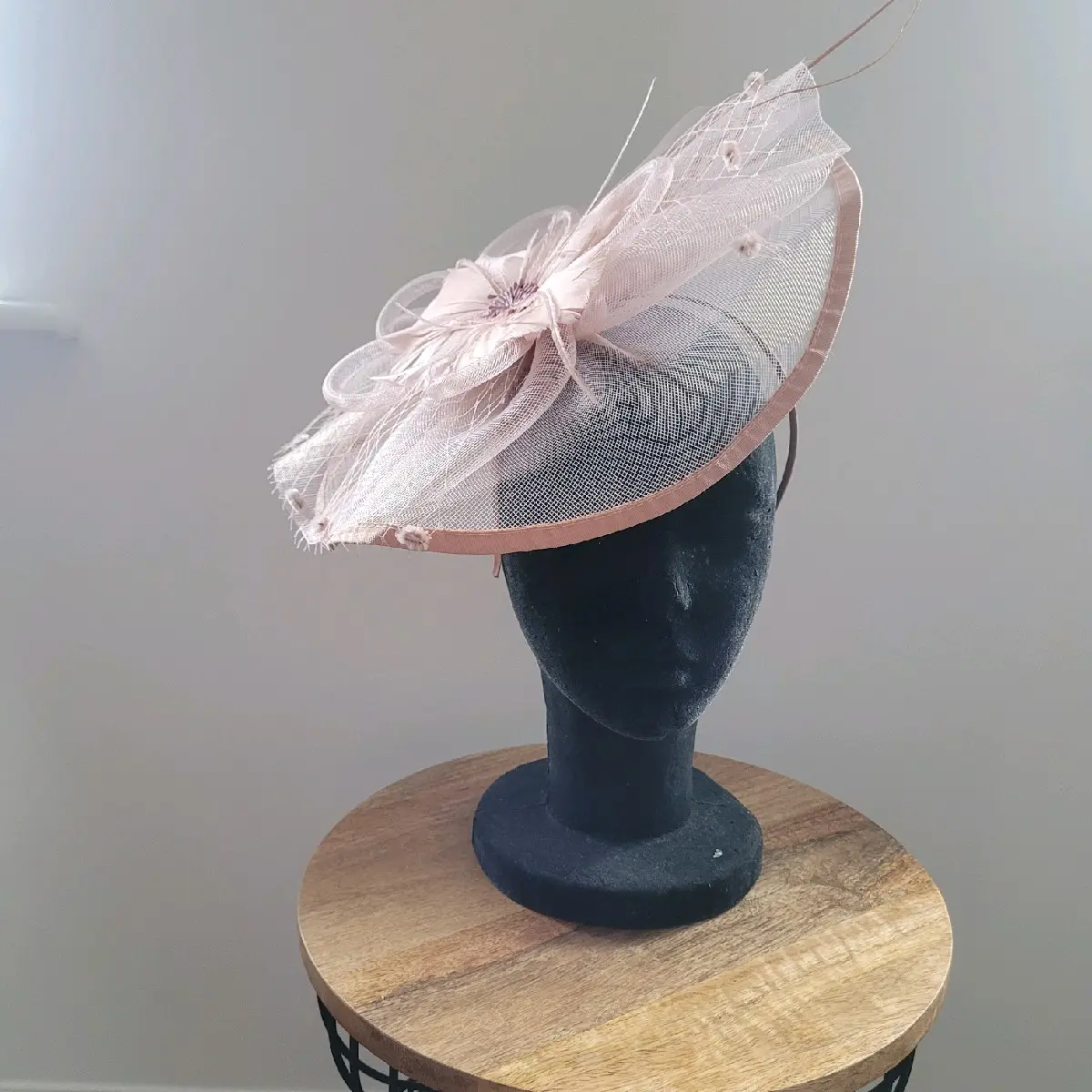 Blush Abbie Fascinator
