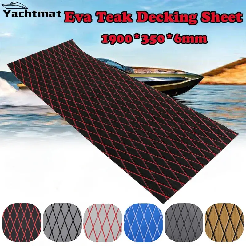 Jet Ski EVA Teak Decking Sheet - High Quality Material for your Watercraft 0
