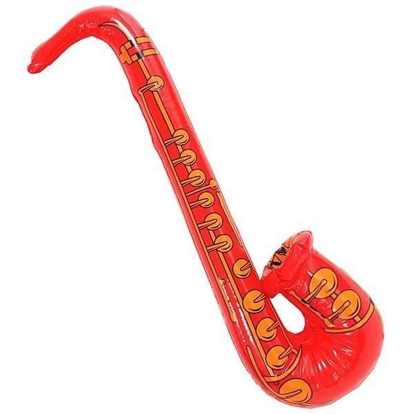 Red Inflatable Saxophone 0