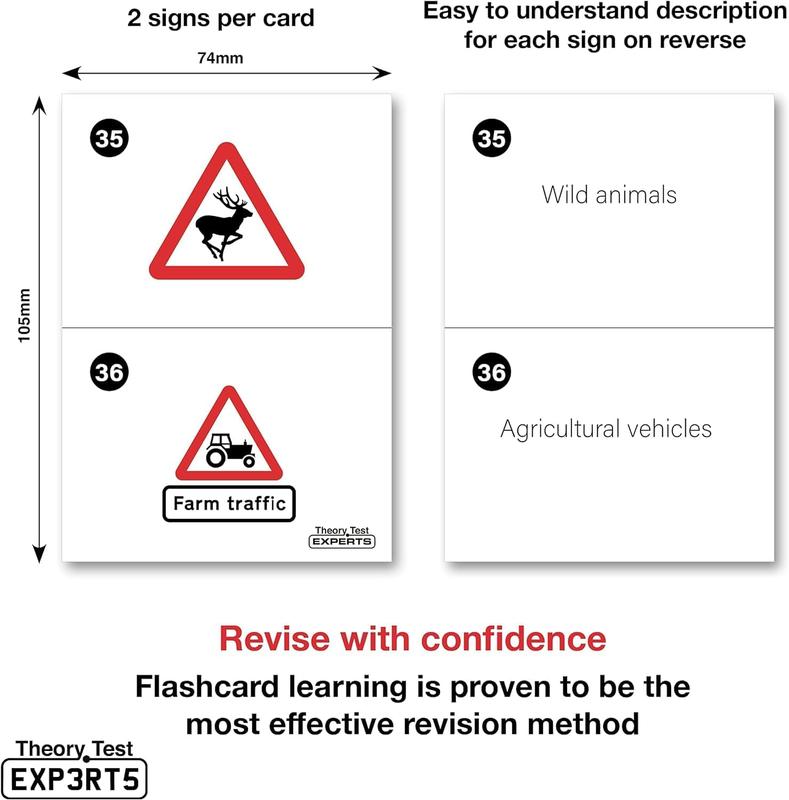 Intensive Kit - Theory Test Book 2025 UK DVLA + 128 Theory Test Flash Cards 2025 UK - Driving Instructor Approved - Driving Test Gifts For Teenage Boys & Girls 16-18 Years 2
