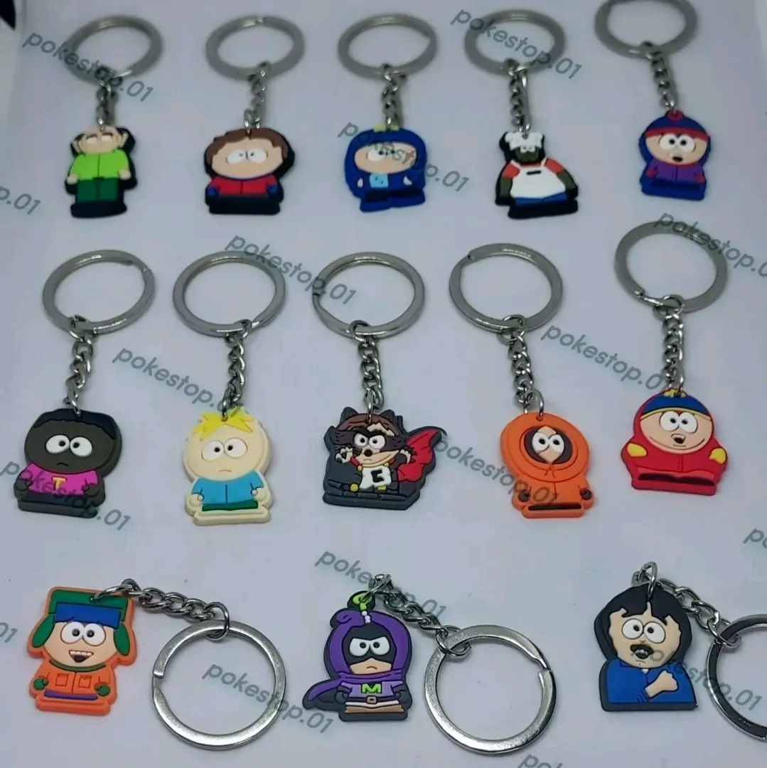 southpark rubber keyrings various characters