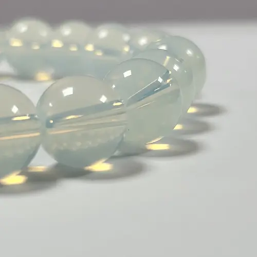 Opalite Bracelet 8mm Round Beads Elevated Momentum Bracelet crystal bracelet 1
