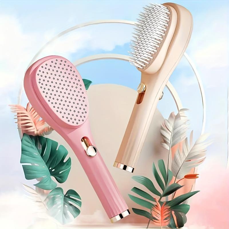 1pcs Magic Retractable Hair Comb-Anti-Static Scalp Massaging & Detangling Brush for All Hair Types Holiday Gift Box Beauty Tool 1