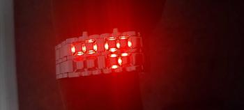 Product Review of Men's Punk LED Digital Watch, Street Trend Novelty Wristwatch with LED Light, Chic Watch As Gift for Boyfriend Gift without Box from A**e 0