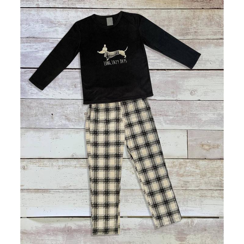 Womans PJ set | Fluffy PJs set | Cost Pyjamas| Fluffy PJs Set | Winter Pyjamas | Highland Cow Pyjama Set 1