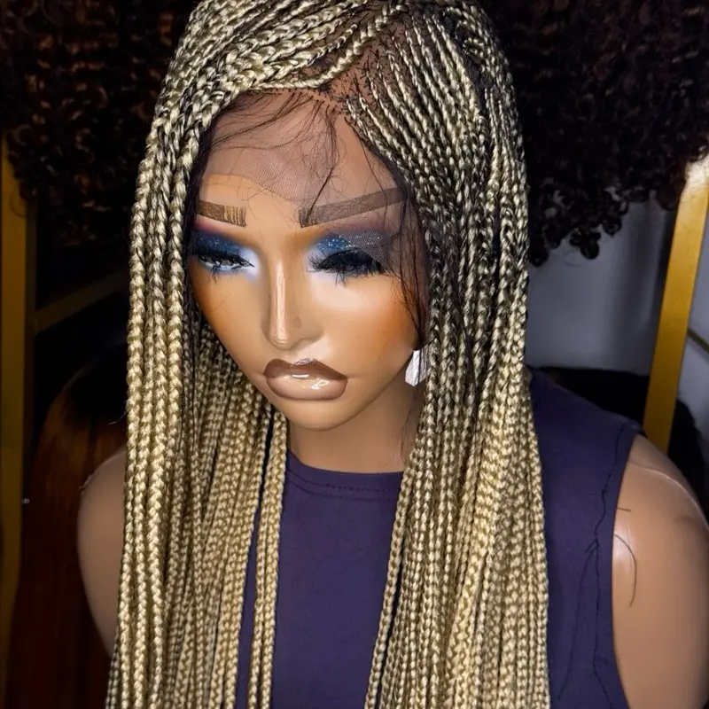 Classic Full lace braided wig 5