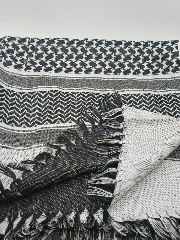Shemagh Keffiyeh Scarf Arab Palestine Mens Women Palestinian Head Neck Wrap 5