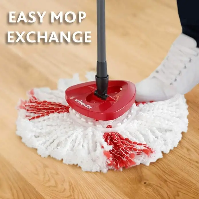 Vileda EasyWring & Clean Turbo Spin Mop & Bucket Set 2
