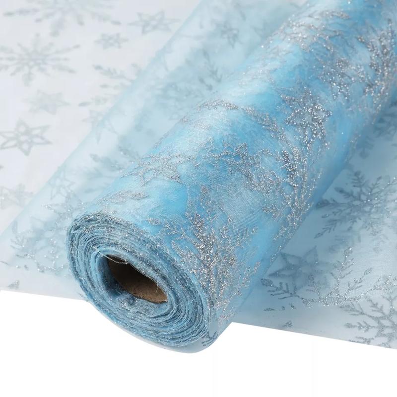 87ft Organza Roll Fabric Xmas Wedding Party Decor Chair Bows Table Runner Sash 4