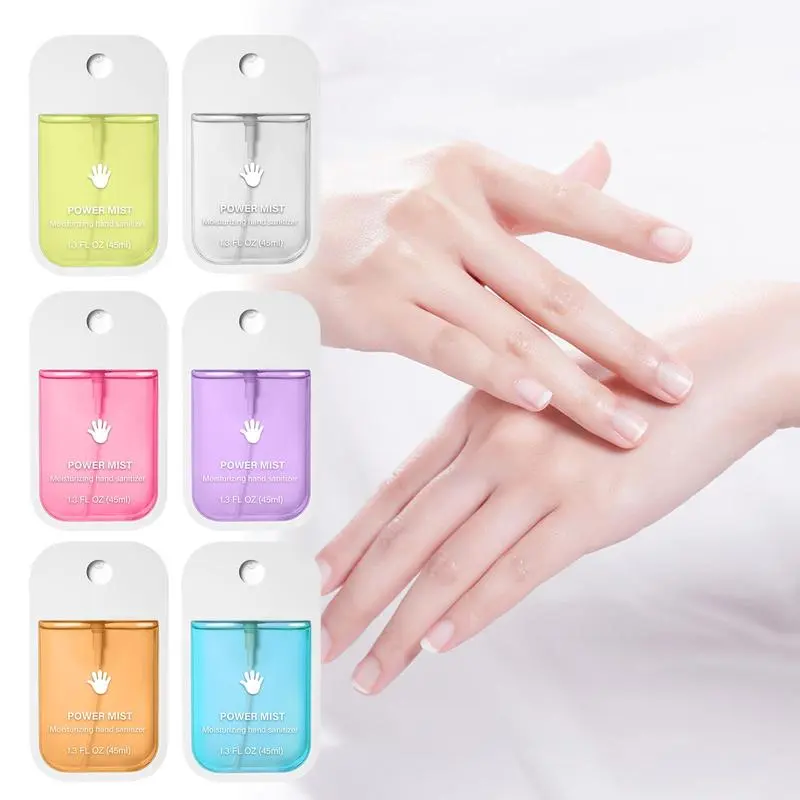 Women's Hydrating Hand Sanitizer Mist: Alcohol-Free, Moisturizing Formula - Perfect for On-the-Go Cleanliness, Available in Single or 6-Pack 5
