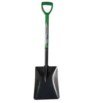 Builders Shovel Heavy Duty Square Mouth Spade Gardening Builders Steel 70193C 2