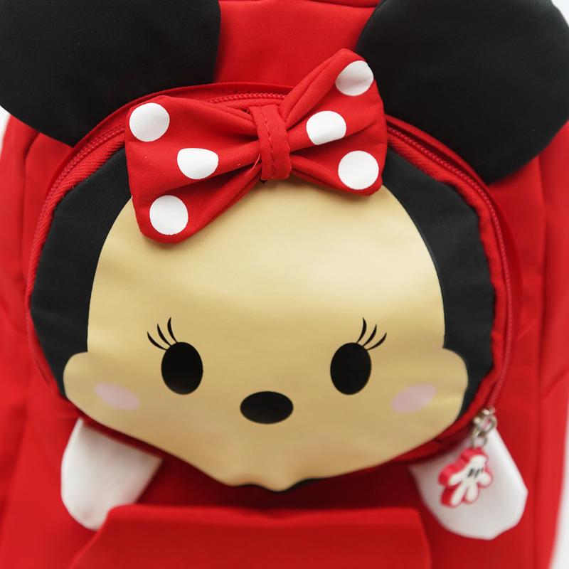 Unique Red Cartoon-Inspired Kids Bag with Pocket, Cute & Flexible Unisex Design, Perfect Gift for Little Adventurers. 3