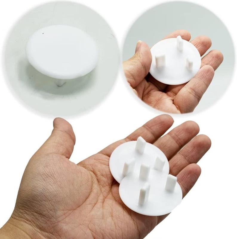 22 Pack White Baby Home Safety Outlet Covers - Child Proof Plug Socket Protectors Guards Caps 4