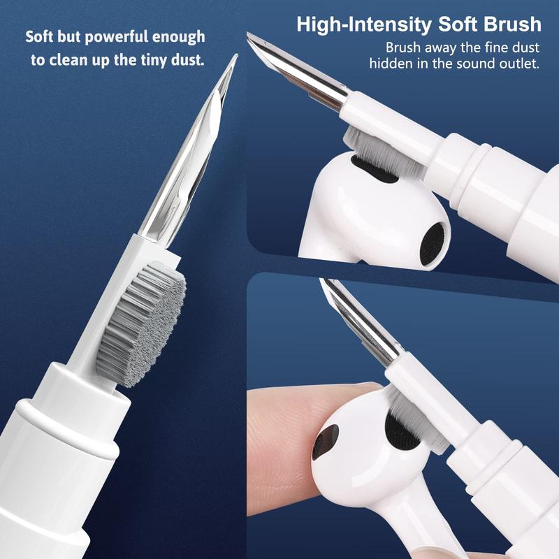 AirPods Sparkle Kit: 3-in-1 Portable Cleaner for Pristine Earbuds & Bluetooth Devices 3