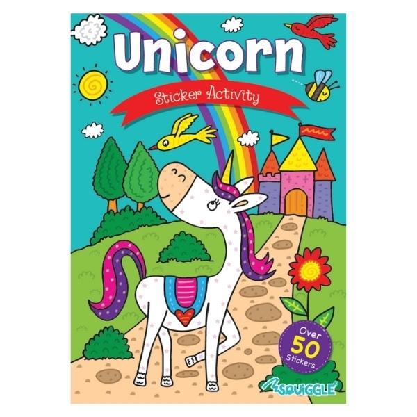 Youngland My Fun Sticker Activity Books – Pack of 4 – Pirates, Monsters , Unicorn & Princess 2