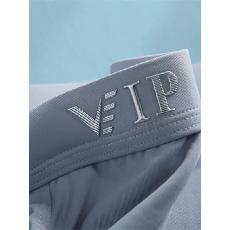 Men's Stylish "vip" Letter Print Breathable Boxer Briefs, Teenage Bundle Box, Classic Casual Panties, Men's Smooth Underwear, Summer Clothes, Men's Clothes, Comfort Boxers, Posh Men's Clothes, Men's Underwear, Modest Festival Wear 2024, College Wear Uk 3