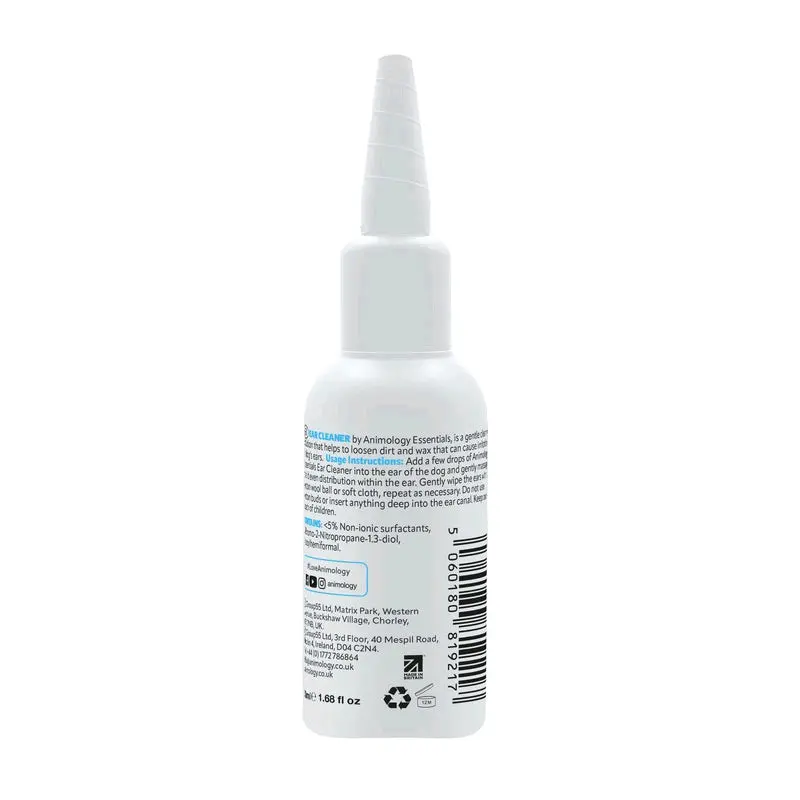 animology ear cleaner Solution for dogs 50ml drops shampoo dog 5