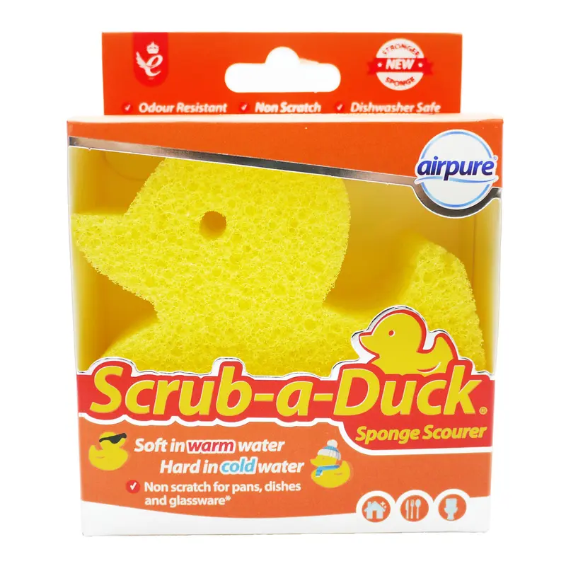 Airpure Scrub-a-Duck Cleaning Scourer and Cloth Bundle 3