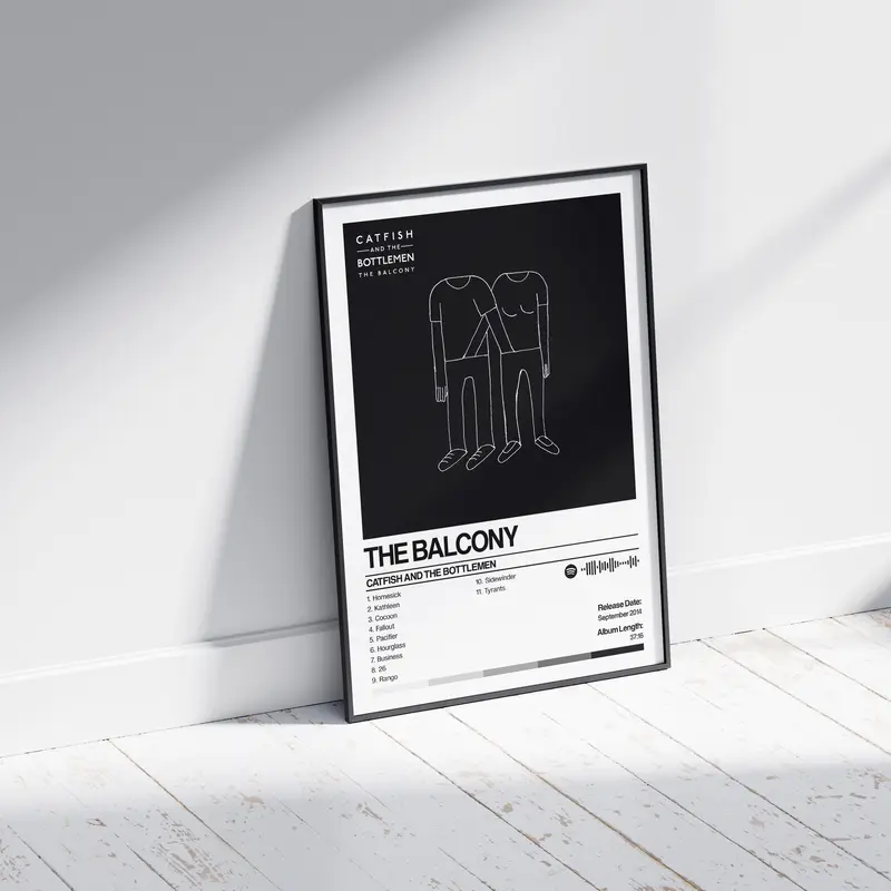 Catfish And The Bottlemen | Custom Album Artwork Print | Unique Poster Wall Art for Music Fans etsy prints 4