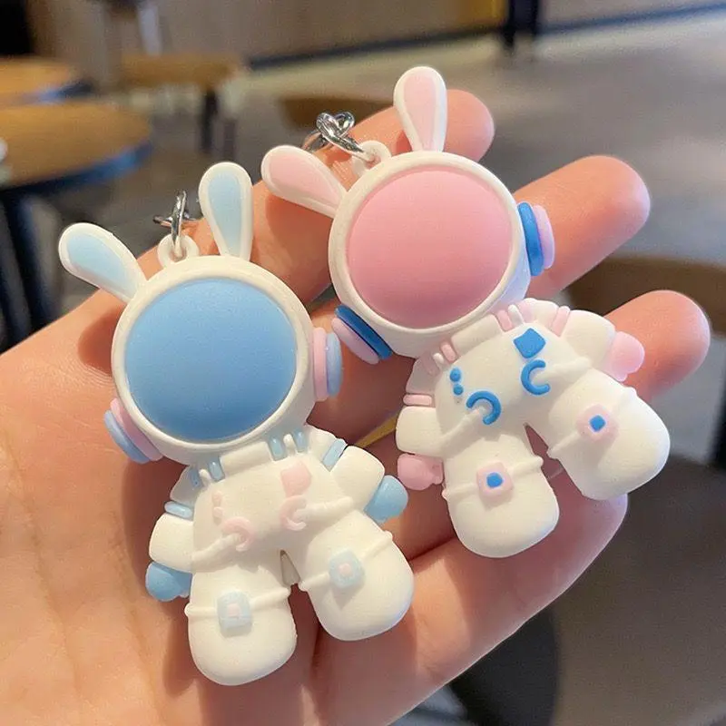 [ Gift default only one  ] Cute astronaut keychain Space fun. 5