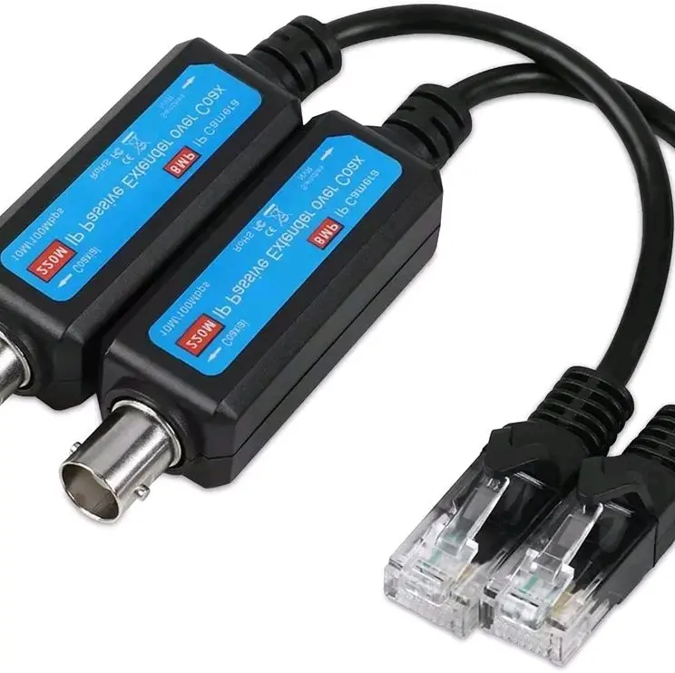 Camera accessories IP Network Transmitter, IP Passive Extender Ethernet Over Coax, 10/100Mbps 0